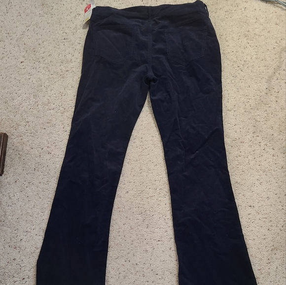 Old Navy navy blue thin corduroy, 10P. NWT. - Picture 2 of 4